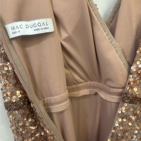 Mac Duggal Elegant Sequin Evening Gown - Picture 6 of 6
